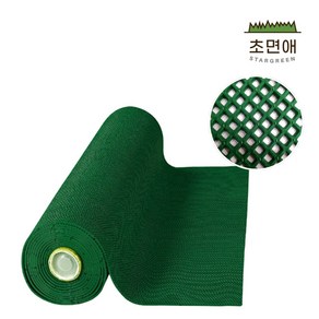 [스타그린 by 초면애] 사각 앤트랩매트 4mm  120x2M 연결형  실내외 시공용 PVC 바닥매트  수량 연결 발송  3색상, 초면애 사각 그린 / 2M 연결형, 1개