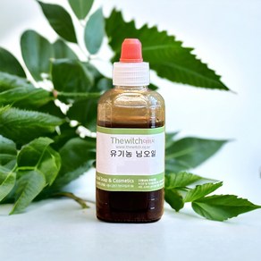 [더위치] 유기농 님오일 50ml 님씨오일 인도멀구슬나무씨오일 Neem oil Melia Azadiachta indica Seed Oil, 1개