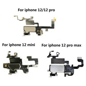 OEM 아이폰 호환 12 맥스 이어 스피커 근접 광 센서 플렉스 케이블 교체, 04 Fo iphone12 po Max, 1개