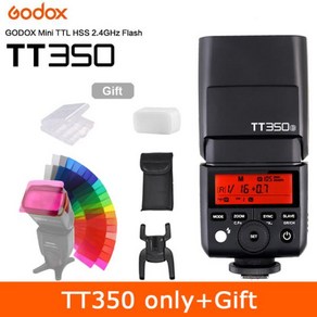 GODOX 카메라 플래시 세트 탑 핫 부트 소형 TTL 고속 동기화 캐논 니콘 후지필름 올림푸스 S/N/C/F/O