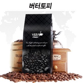 베라커피 원두 버터토피 200g, 1개