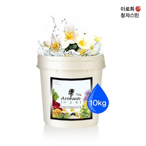 아로화(Aowha) 청자스민 아로마 입욕제 (족욕제) 10kg 대용량 업소용 입욕 / 족욕 가루, 1개