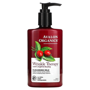 아발론 오가닉 Avalon Oganics CoQ10 리페어 얼굴 클렌징 우유 8.5 액량 온스 (251 ml) AVA-35812, 1개, 251ml