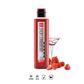 샷 시럽 스티키 스트로베리, 1개, 950ml