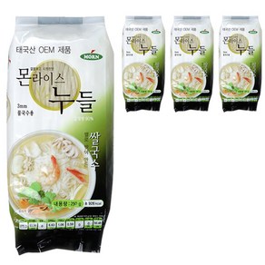 몬 라이스 누들 3mm, 250g, 4개