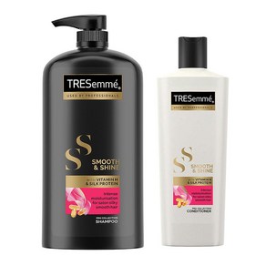 트레세메 TRESemme 1L Smooth and Shine 샴푸 및 335ml Smooth and Shine 컨디셔너, 1개