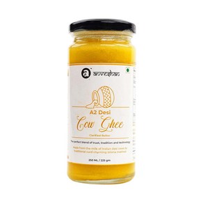 인도정품 안베샨 A2 카우 Ghee 기버터 500 ml 순수하고 자연적이며 건강한 / 실험테스트 통과, 1개, 1L