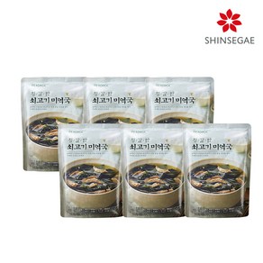 피코크 정갈한 소고기 미역국 500g x 6팩, 6개