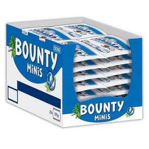 바운티 미니 밀크 초콜릿바275g 9개입 4팩 Bounty Minis 9e, 275g, 4개