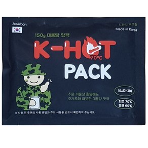 피삼십일 자카본 포켓형 핫팩 150g, 10개