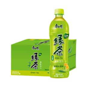 캉스푸 녹차음료, 500ml, 15개