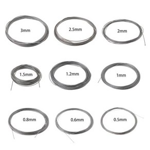 304 스테인레스 철사 로프 갑판 난간 난간 안전 시스템 내마모성 0.5mm 0.6mm 0.8mm mm 2mm 22mm 3mm 0m, 1개