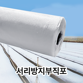 농업용 서리방지 부직포 못자리 보온덮개 양마 마늘, 40g x 1.4m x 100m, 1개