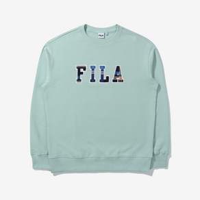 [FILA] 체크 로고 맨투맨_FS2POD4105X_PMI