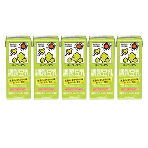 기꼬망 팩 조절두유, 5개, 200ml