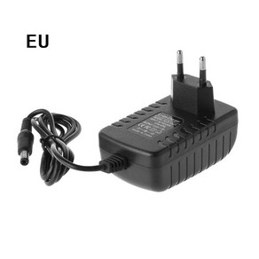 EU /US 플러그 12.6V 2A 18650 리튬 배터리 충전기 DC 5.5mm x 2.1mm 휴대용 cha, 1개, 1개입