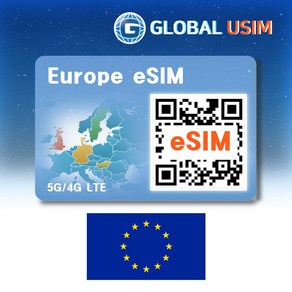 유럽이심 eSIM 프랑스 오렌지 e심, 1개, 12GB, 14일