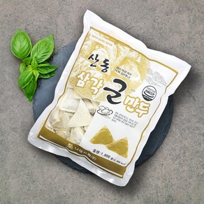 산동만두 삼각군만두1.6kg 3봉, 3개, 1.6kg