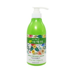 이너프 6가지 곡물로 만든 순한 곡물 때 바디 필링, 500ml, 1개