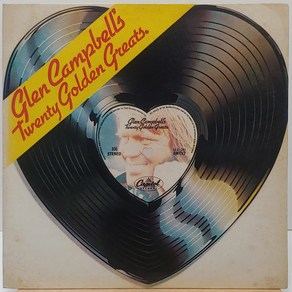 GLEN CAMPBELL 글렌 캠벨 (TWENTY GOLDEN GREATS) LP