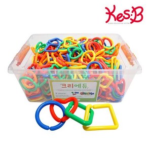 [캐스B]튼튼 고리연결블록300pcs(1593), 단품, 1개