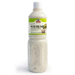 상세설명 맥코믹 어니언 크림 드레싱 1000g 마요네즈 소스(아이스박스포함), 1kg, 1개