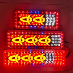 우리파파 24V 무빙 LED 테일램프 화물차 트레일러 후미등 TL-02 (2개 1세트)