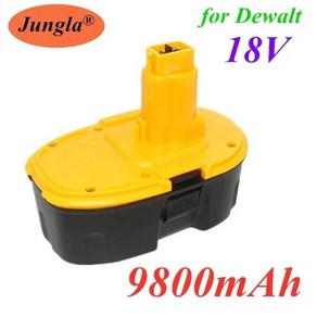 Dewalt 배터리 NiMH 전동 공구 DC9096 DE9039 DE9095 DW9098 DE9503 DW9096 L30 18V 9800mAh