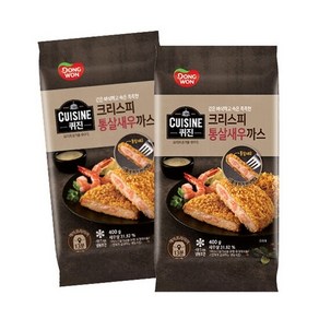 동원 퀴진 크리스피 통살새우까스 400g