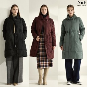 [쇼핑엔티] [히트상품] 24FW Nnf 여성 니트 카라 패딩 1종