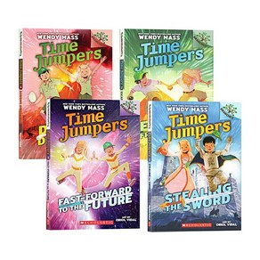 [영어원서] Time Jumpes 4종 챕터북 세트 A Banches Book 타임 점퍼 시간여행자 Papeback