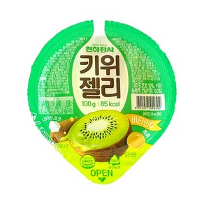 큰손 진주햄 진주 천하장사 키위 비타민 젤리 100g 1개