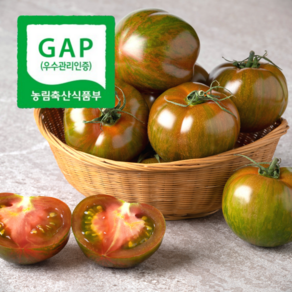 바닷물로 키운 GAP인증 대저 짭짤이토마토, 1박스, 2.5kg(3S)