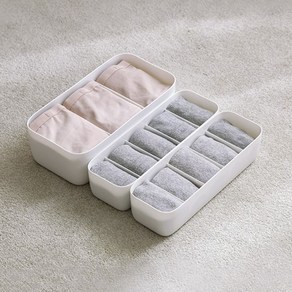 속옷정리함 양말 정리 수납장 생리대 보관함 5칸, 1개