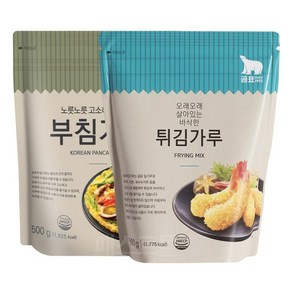 대한제분 튀김가루 500g + 부침가루 세트 곰표, 1개