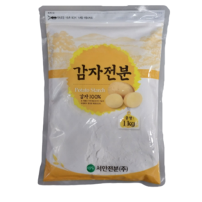 서안감자 감자전분 1kg 100% 가정용 소용량