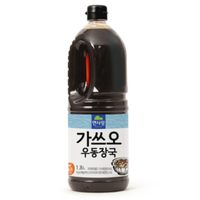 도매 업소용 면사랑 가쓰오우동장국 1.8L 6개 우동액 우동액상스프