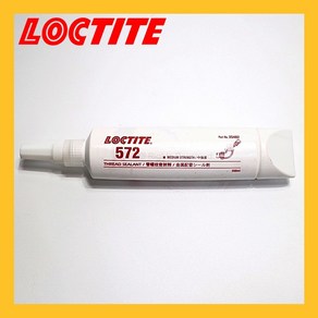 [록타이트] LOCTITE 572 저강도 배관밀봉제 흰색 250ml, 1개