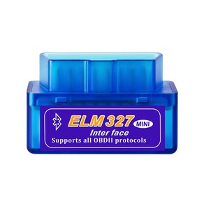 MINI ELM327 블루투스 OBD2 스캐너 차량진단 V2.1 자동차진단기, 3460, 1개