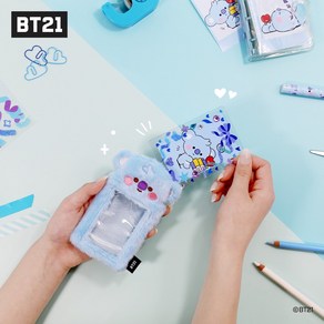 BT21 minini 미니니 펄 키링 포토카드 키홀더 아이돌카드 열쇠고리 Ve 2 굿즈