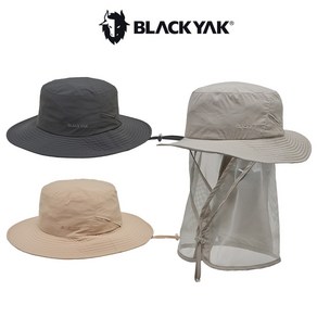 [블랙야크]24년SS 남여공용 등산용 여행용 자외선차단 모자 사하라햇A 2BYHTS4920, L/GRAY