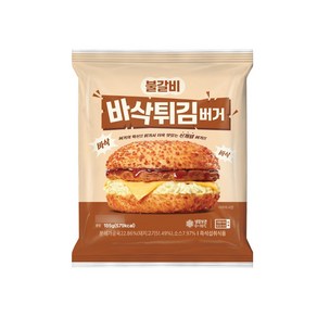 불갈비 바삭튀김버거 185g x 6개