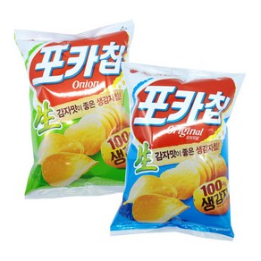 오리온 포카칩 오리지널맛 어니언맛 66g, 1개