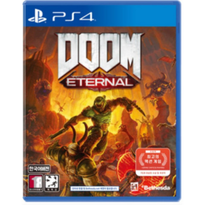 [중고상품 우체국택배] 플스4 둠이터널 / PS4 Doom Etenal [국내발매 한글판] 플레이스테이션4 실물CD