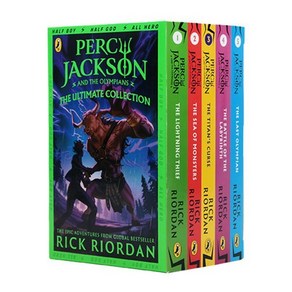 퍼시 잭슨 페이퍼백 5종 박스 세트 (영국판) : Percy Jackson #1-5