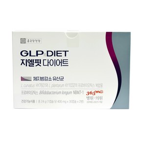 종근당건강 지엘핏 다이어트 유산균, 60정, 1개