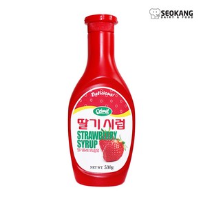 서강 딸기시럽, 530g, 1개