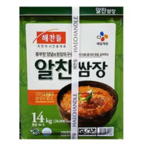 해찬들 알찬쌈장 지함, 14kg, 1개