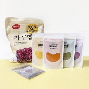 화과자재료 떡재료 송편반죽 분말 가루 천연색소 멥쌀가루, 1kg, 1개