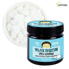 핀란드산 원료 못난이 자일리톨 캔디 오리지날 350g 사탕, 1개